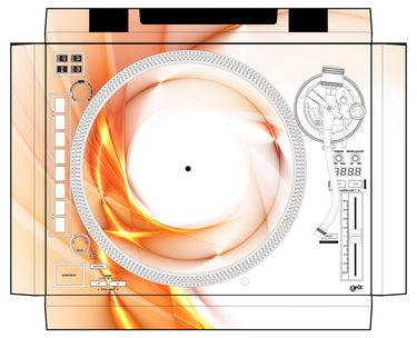Reloop RP 8000 MK2 Skin Orange Swirl